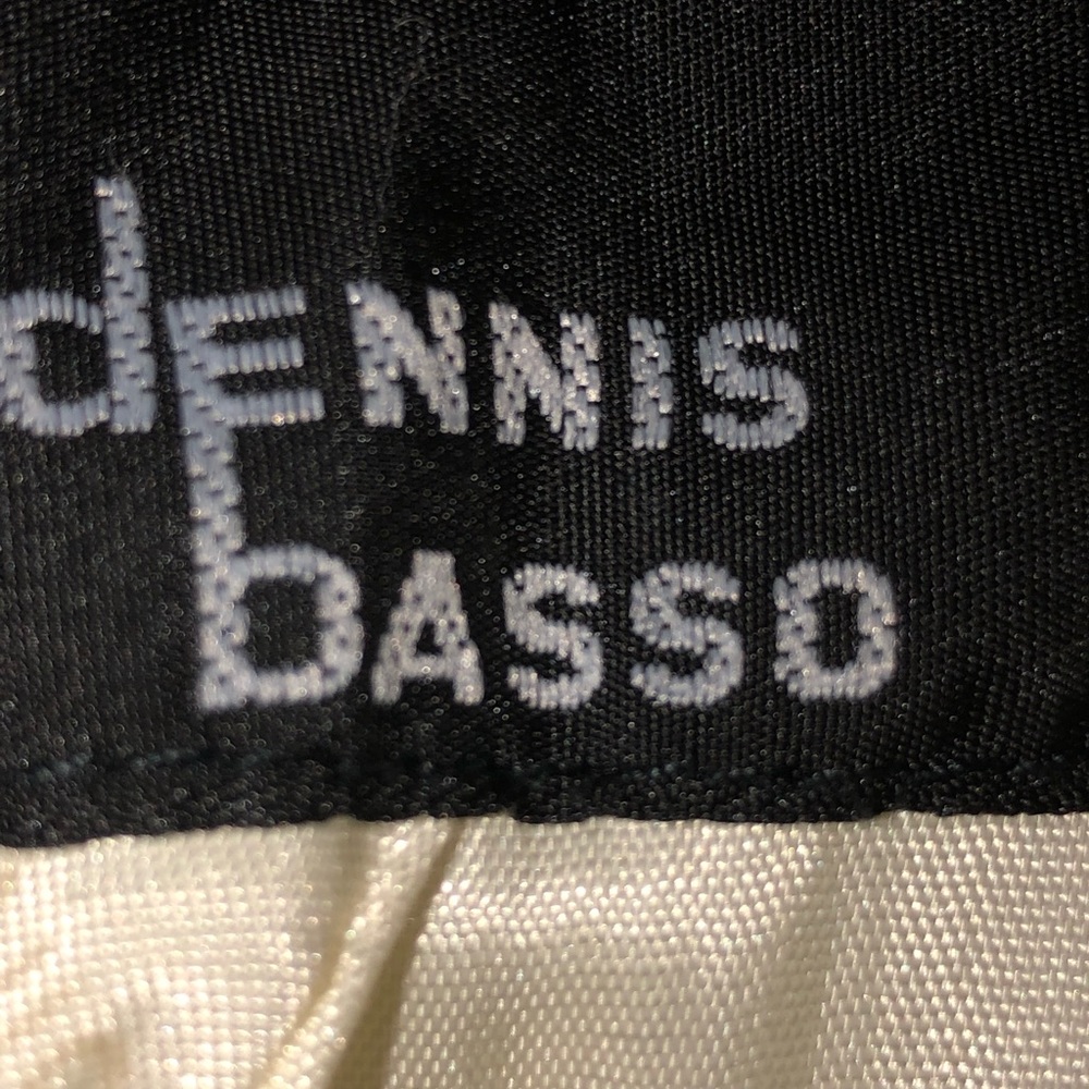 Dennis Basso faux fur off white Womens small coat - Picture 5 of 9